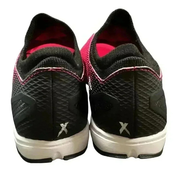 adidas Shoes Mens 12 Pink Black X SPEEDPORTAL.3 Laceless Turf Soccer Mesh NEW - Picture 5 of 9
